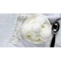 Glace au lait de chèvre