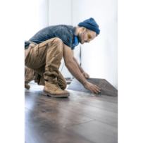 Pose parquet stratifié