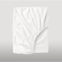 Drap housse en satin de coton 160cm*190cm