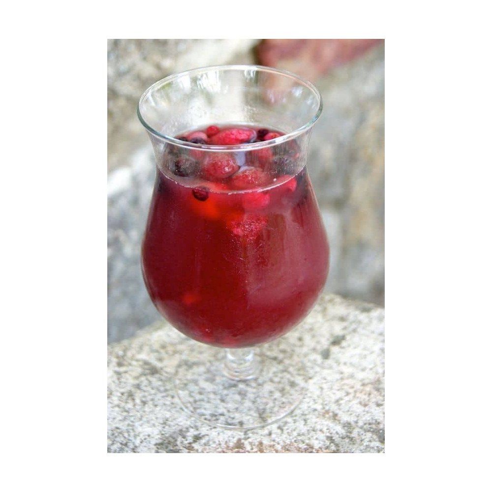 Thé blanc aux fruits rouges