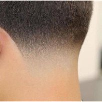 Dégradéde la nuque