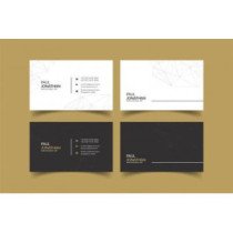 Carte visite horisontale