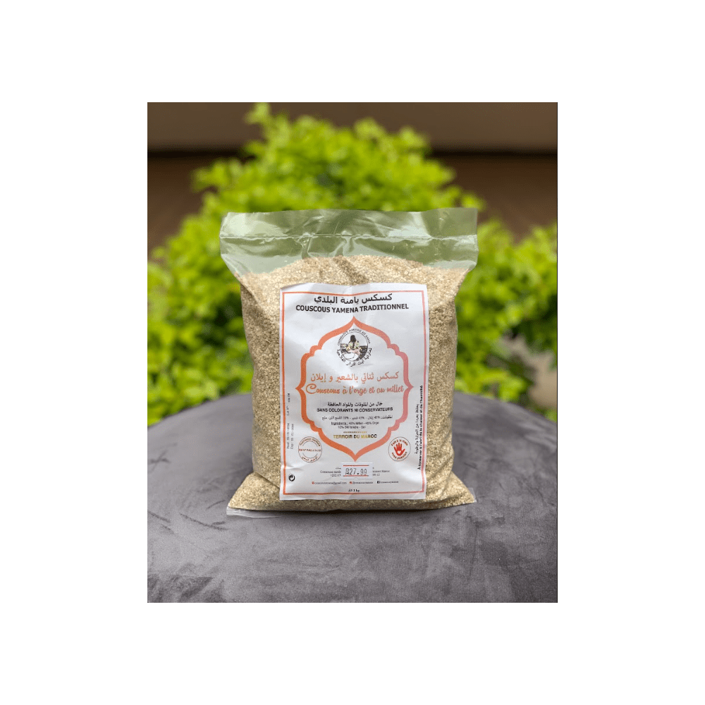Couscous à l'orge et au millet