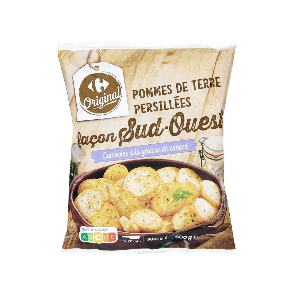 Pommes de Terre en Rondelles Surgelées