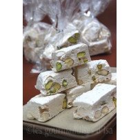 Nougat aux amandes et miel