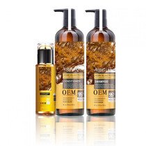 مجموعة الشامبو والبلسم ، منتج طبيعي عضوي للعناية بالشعر بزيت الأرغان المغربي