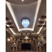 Décoration interne en plâtre