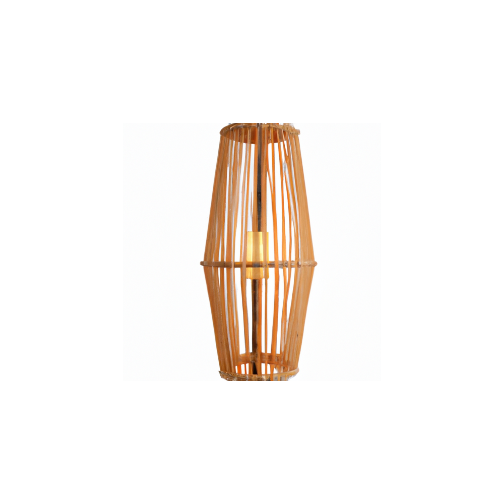 Lampe Artisanale en Bambou
