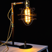 Lampe Artisanale MétalFlux