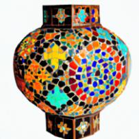 Lampe Mosaïque de Fès