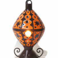 Lampe Artisanale en Terre Cuite