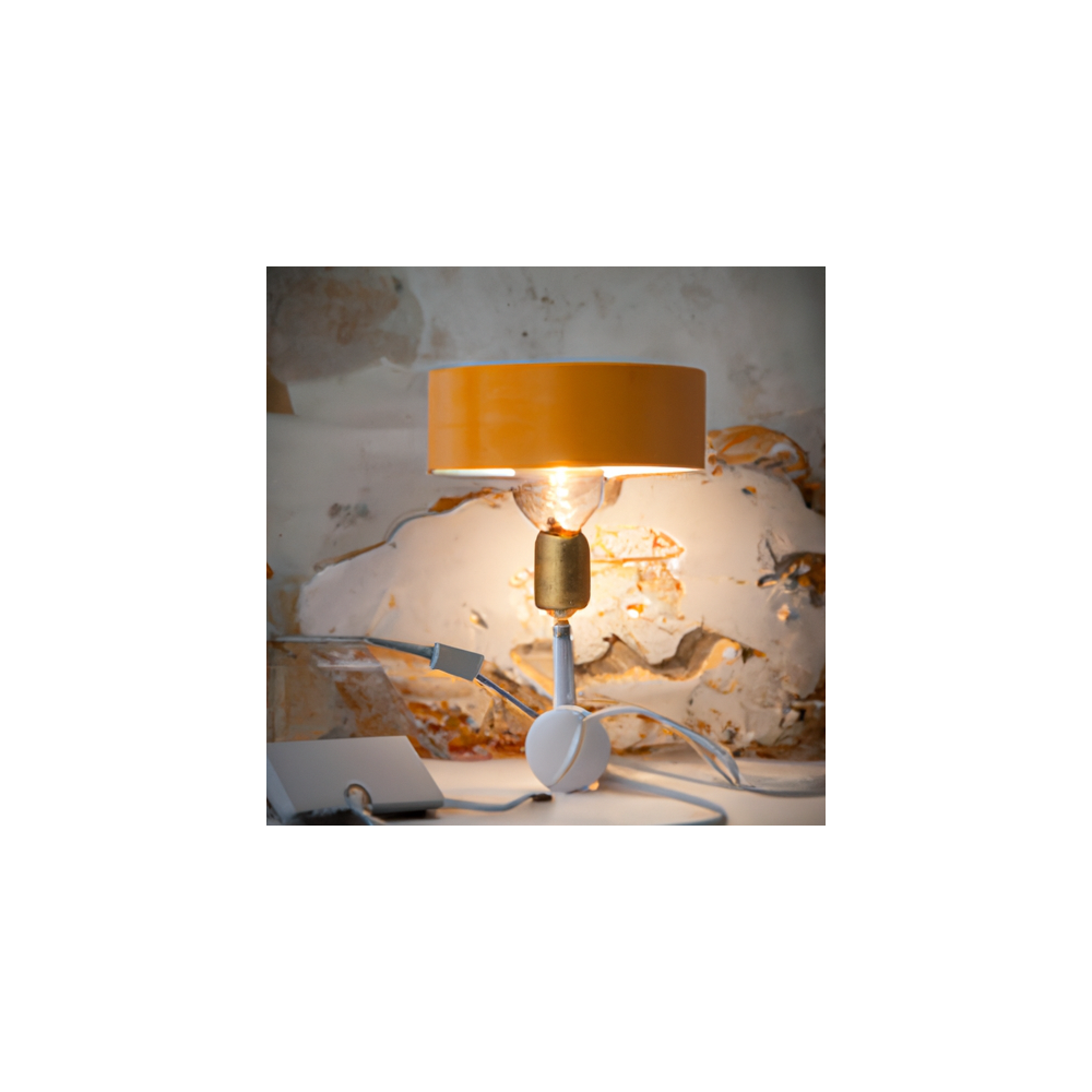 Lampe de Bureau Artisanale