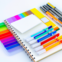 Set de papeterie "Palette de Couleurs"