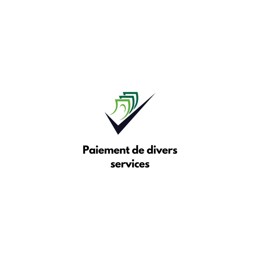 Paiement de divers services