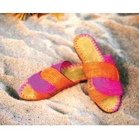 Sandales en raphia