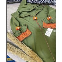 Caftan Élégance Royale avec Kimono